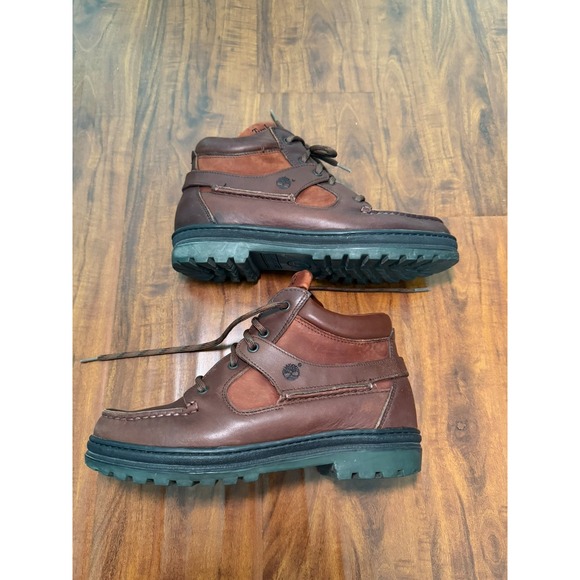 VTG Timberland Alexa Trail Mid Hiking Boot 7M Leather Gore-Tex WATERPROOF - Picture 3 of 8